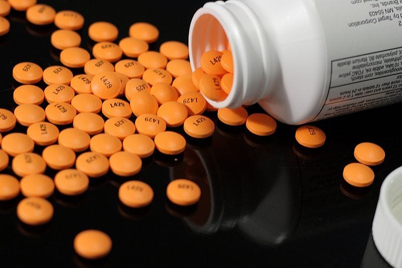 Tabletten, orange, L49, Aspirin